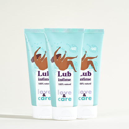 Pack lubrifiant naturel + 25 ml offert Love&Care