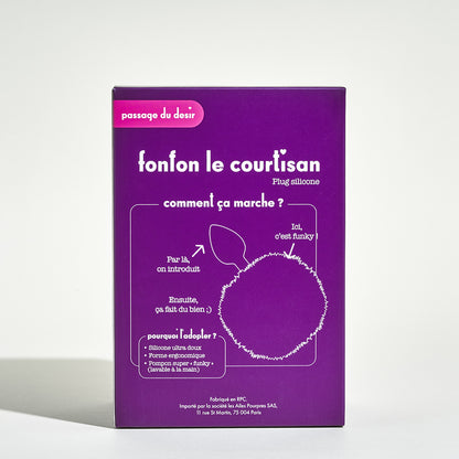 Plug à pompom Fonfon le Courtisan