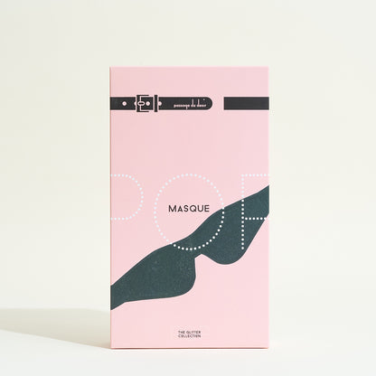 Masque pour les yeux Pop - Noir pailleté