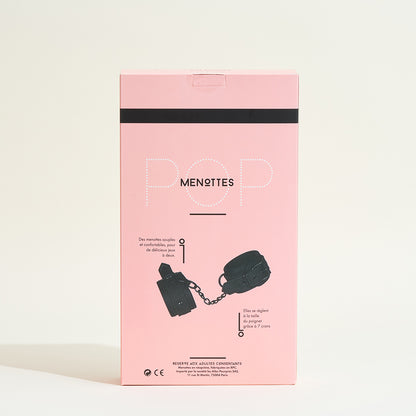 Handcuffs Pop - Glittery black