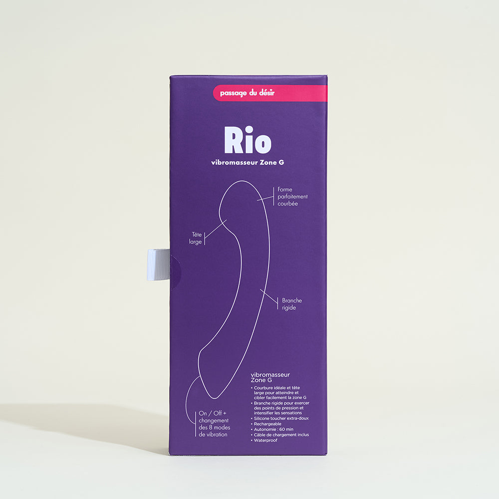 Rio G-Spot Vibrator by Passage du désir