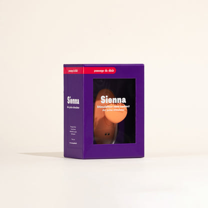 Pulsed air stimulator Sienna  - Orange