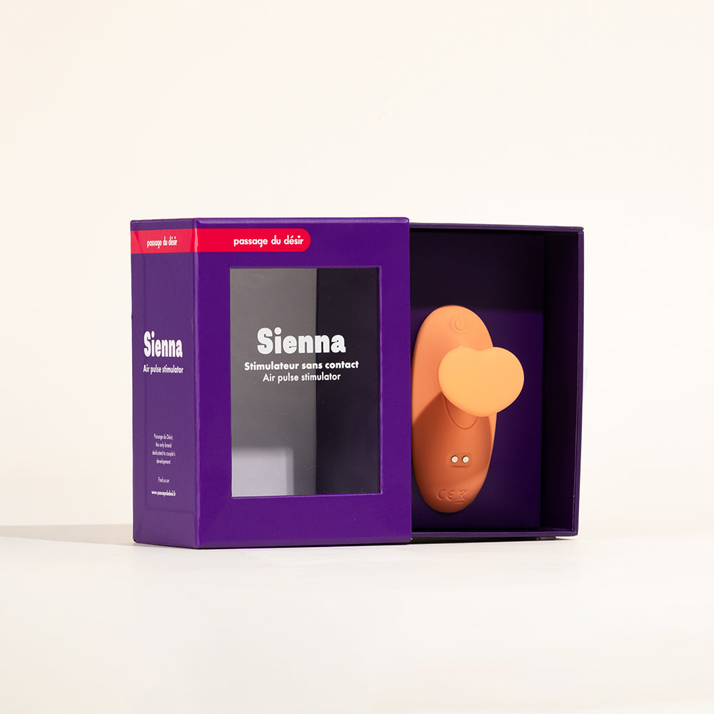 Pulsed air stimulator Sienna  - Orange