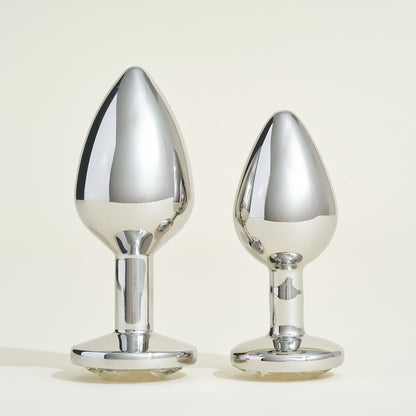 Metal Plug Steel Steel Cristal Transparent - Metal Plug Steel Steel Cristal Transparent