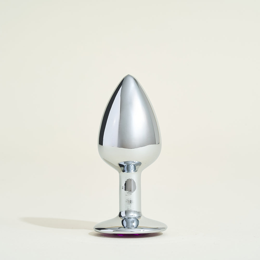Metal Plug Steel Cristal Violet - S