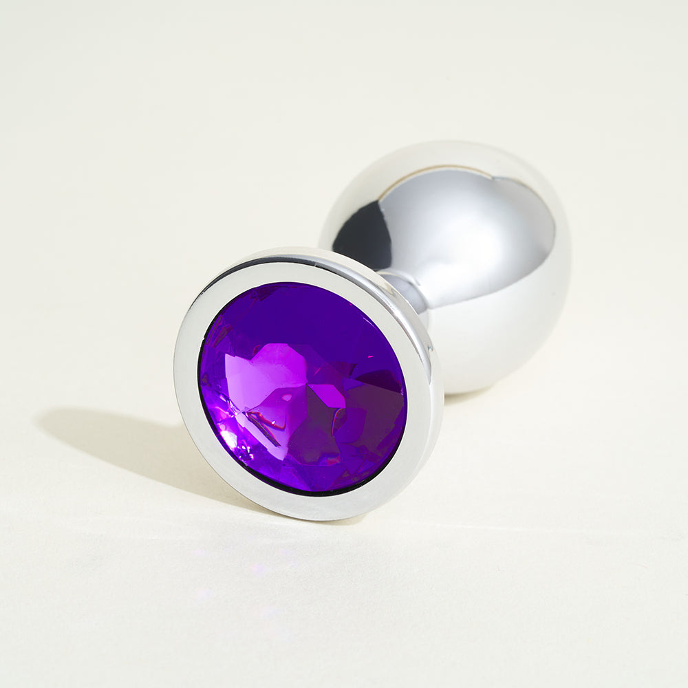 Metal Plug Steel Cristal Violet