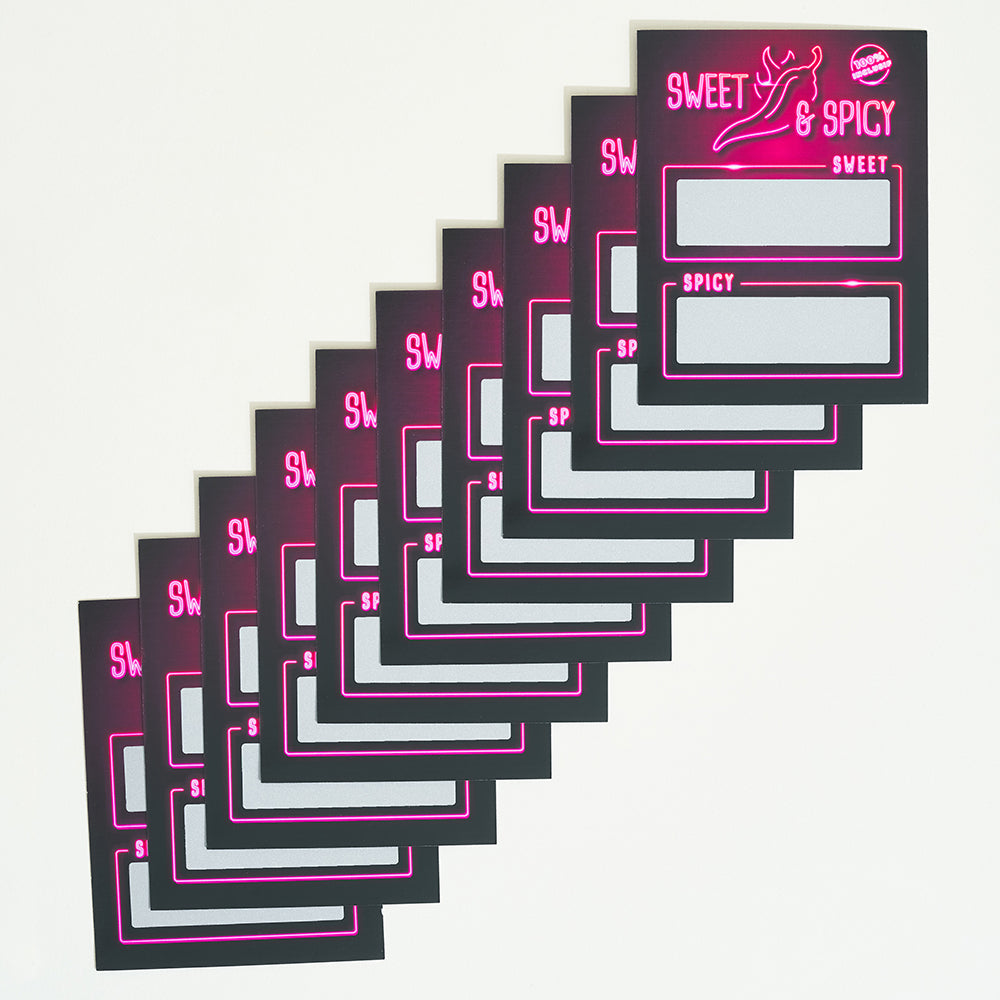 Jeu de grattage Sweet & Spicy