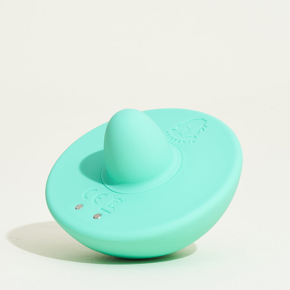 Puissante Spinning Clitoral Vibrator - Green