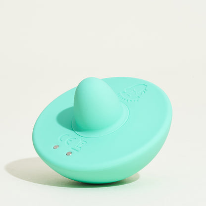 Puissante Spinning Clitoral Vibrator - Green