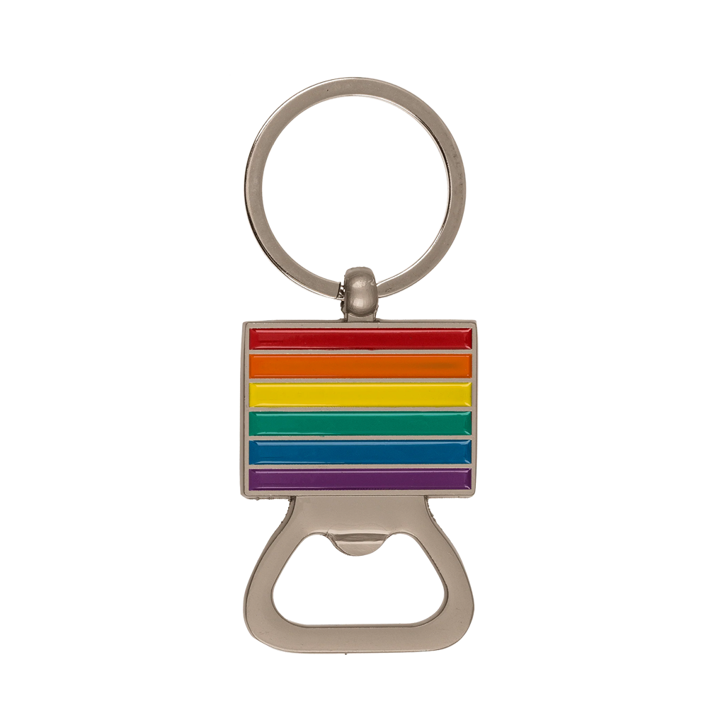 Pride Bottle Opener Keyring