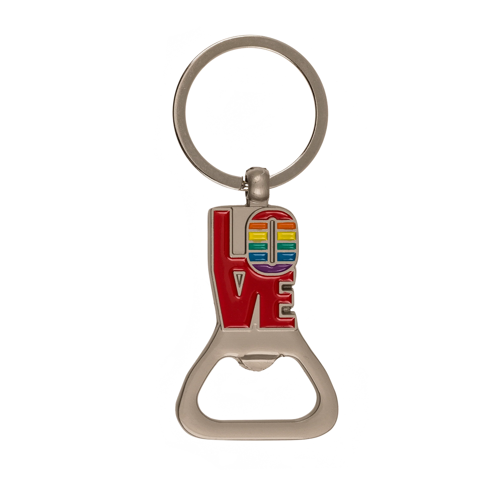 Pride Bottle Opener Keyring