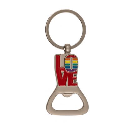 Pride Bottle Opener Keyring