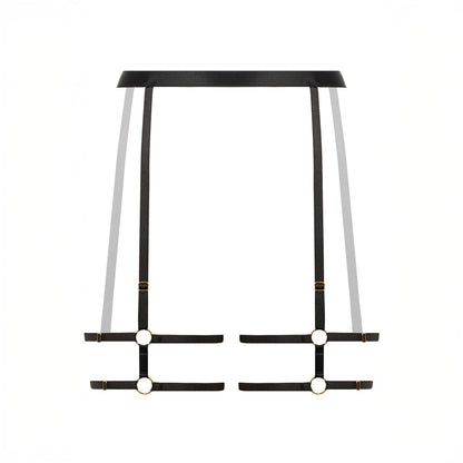 Blushing garter belt Christine Le Duc