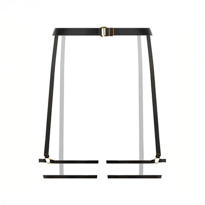 Blushing garter belt Christine Le Duc