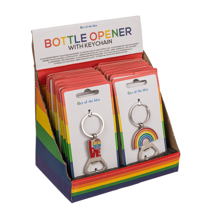 Pride Bottle Opener Keyring