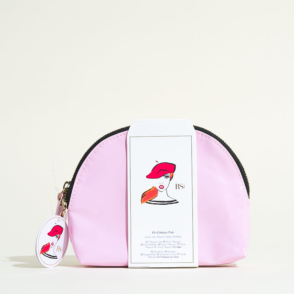 Rouge à lèvres vibrant et accessoires - Rose
