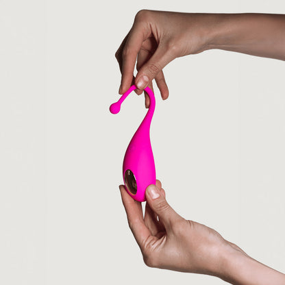 Connected vibrating egg palpitation - Pink