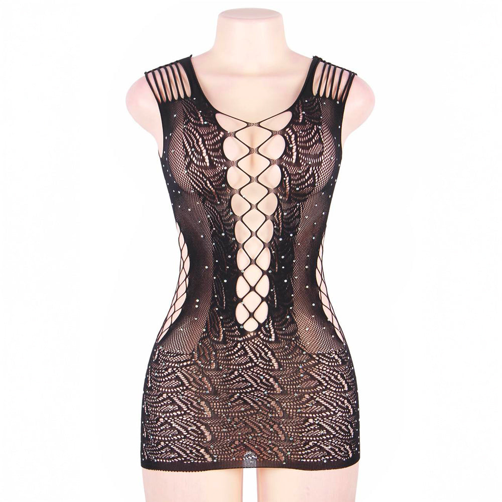 Sexy Lady Rhinestone Dress by OhYeah 