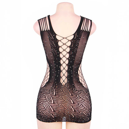 Sexy Lady Rhinestone Dress by OhYeah 