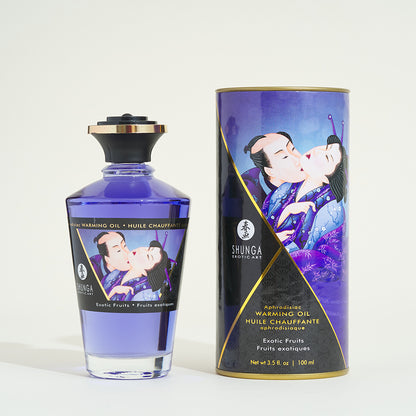 Huile chauffante aphrodisiaque - Fruits exotiques