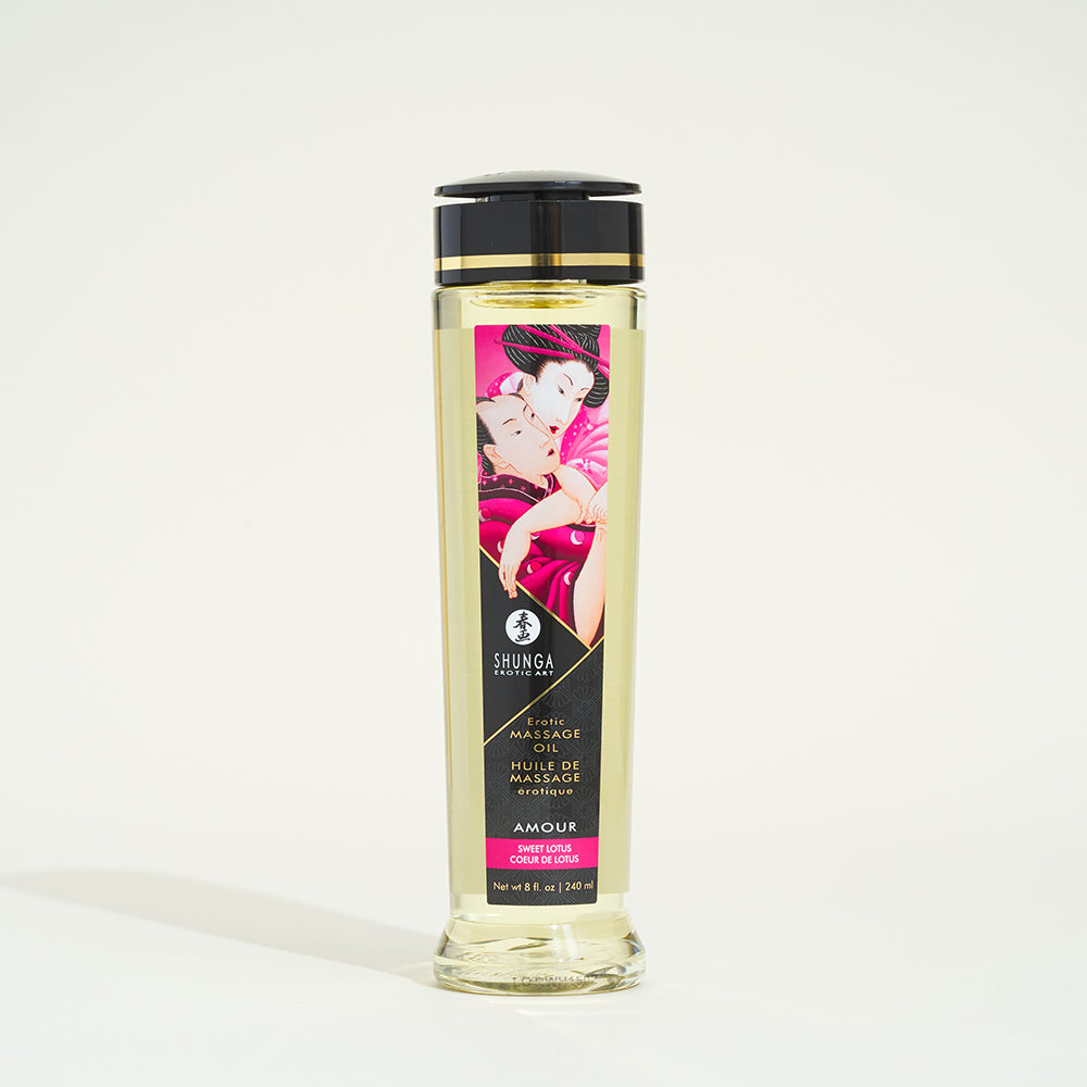 Huiles de massage Shunga - Cœur de Lotus