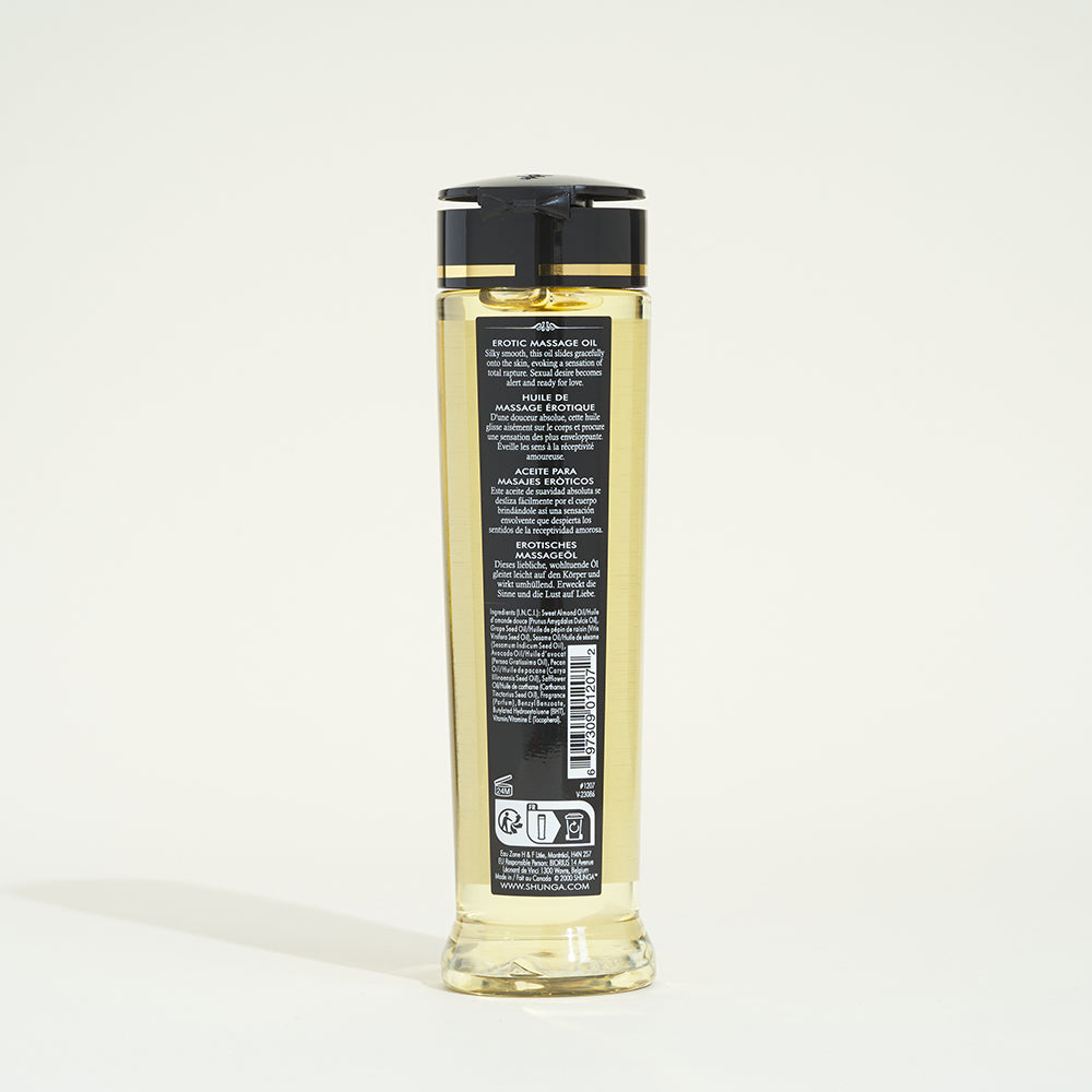 Huiles de massage Shunga - Vanille fétiche