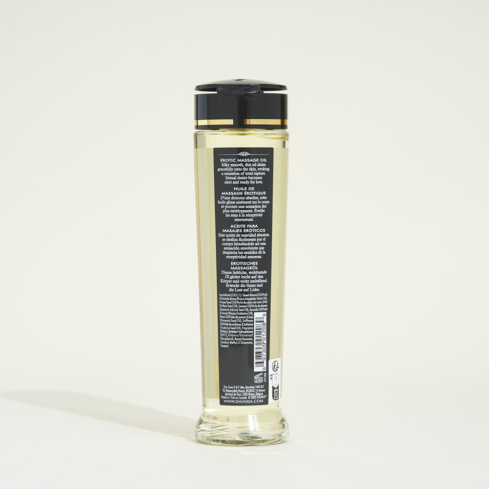 Huiles de massage Shunga - Vin pétillant à la fraise