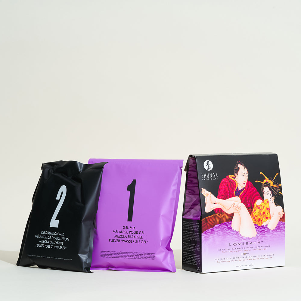 Lovebath bath gel Shunga - Purple Lotus