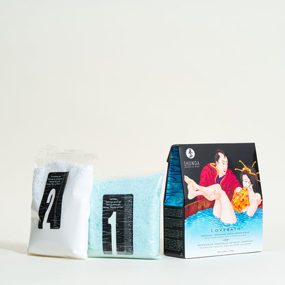 Lovebath bath gel Shunga - blue ocean