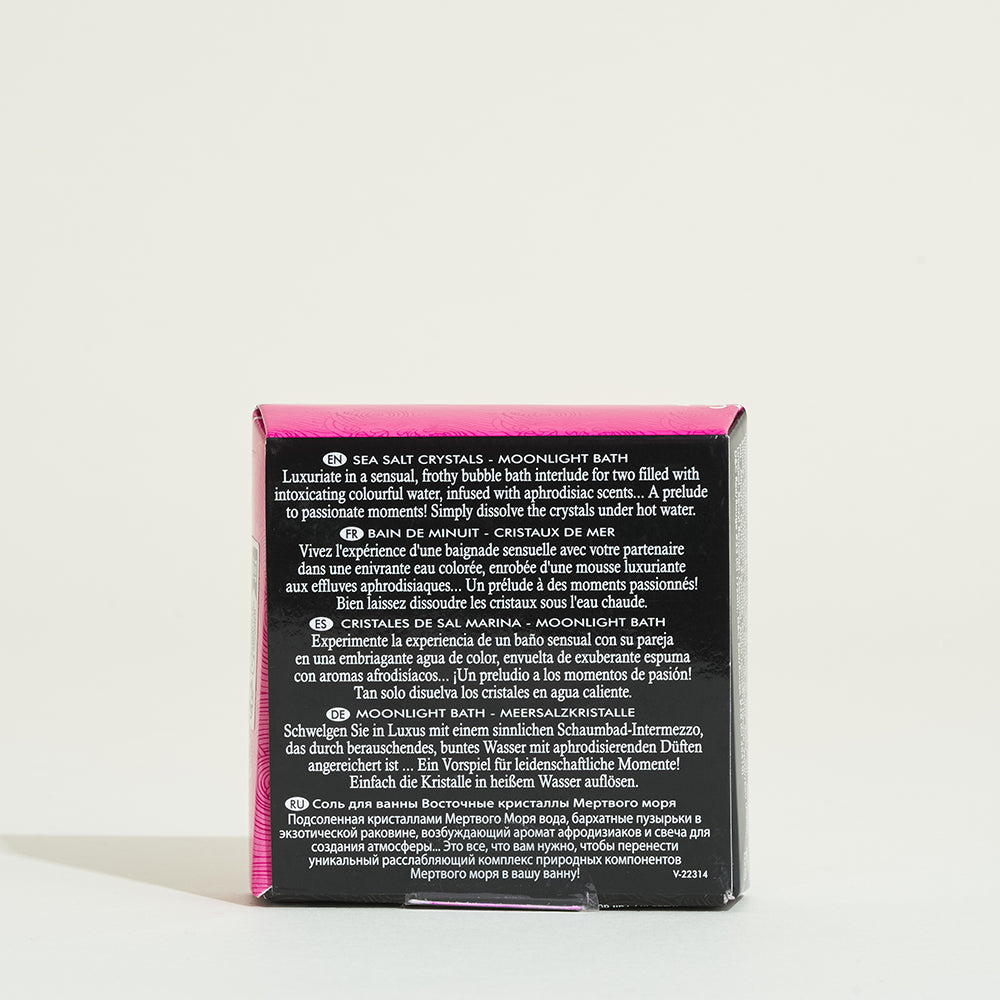 Sels de bain aphrodisiaques "Bain de minuit" - Aphrodisiaque