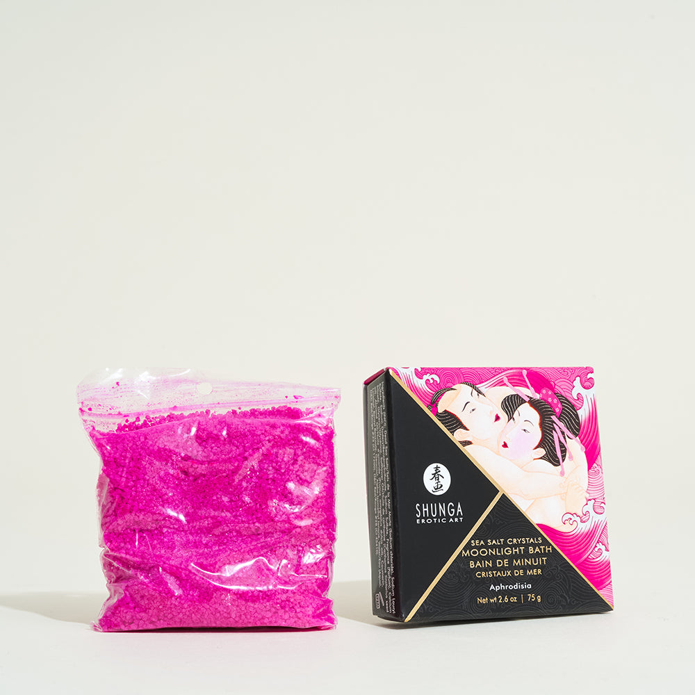 Sels de bain aphrodisiaques "Bain de minuit" - Aphrodisiaque