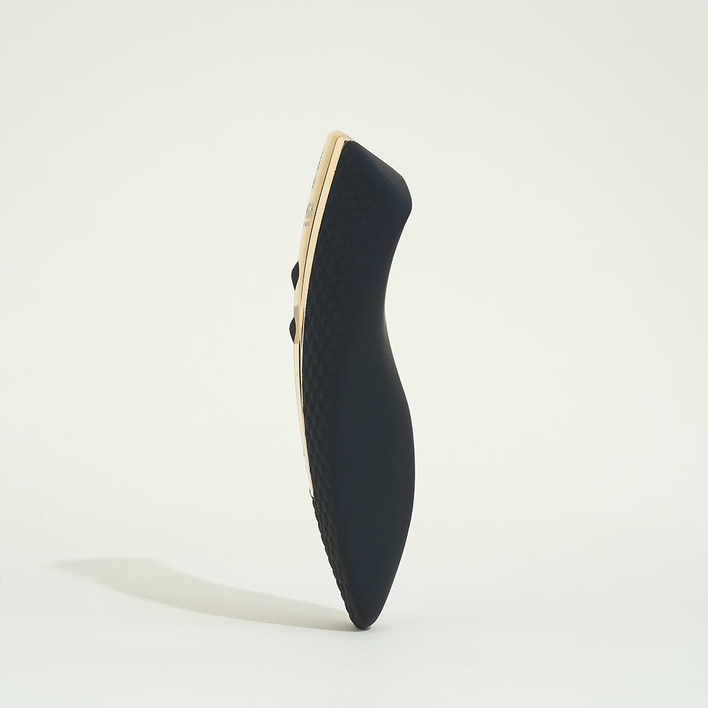 Obi panty vibrator Shunga - Black