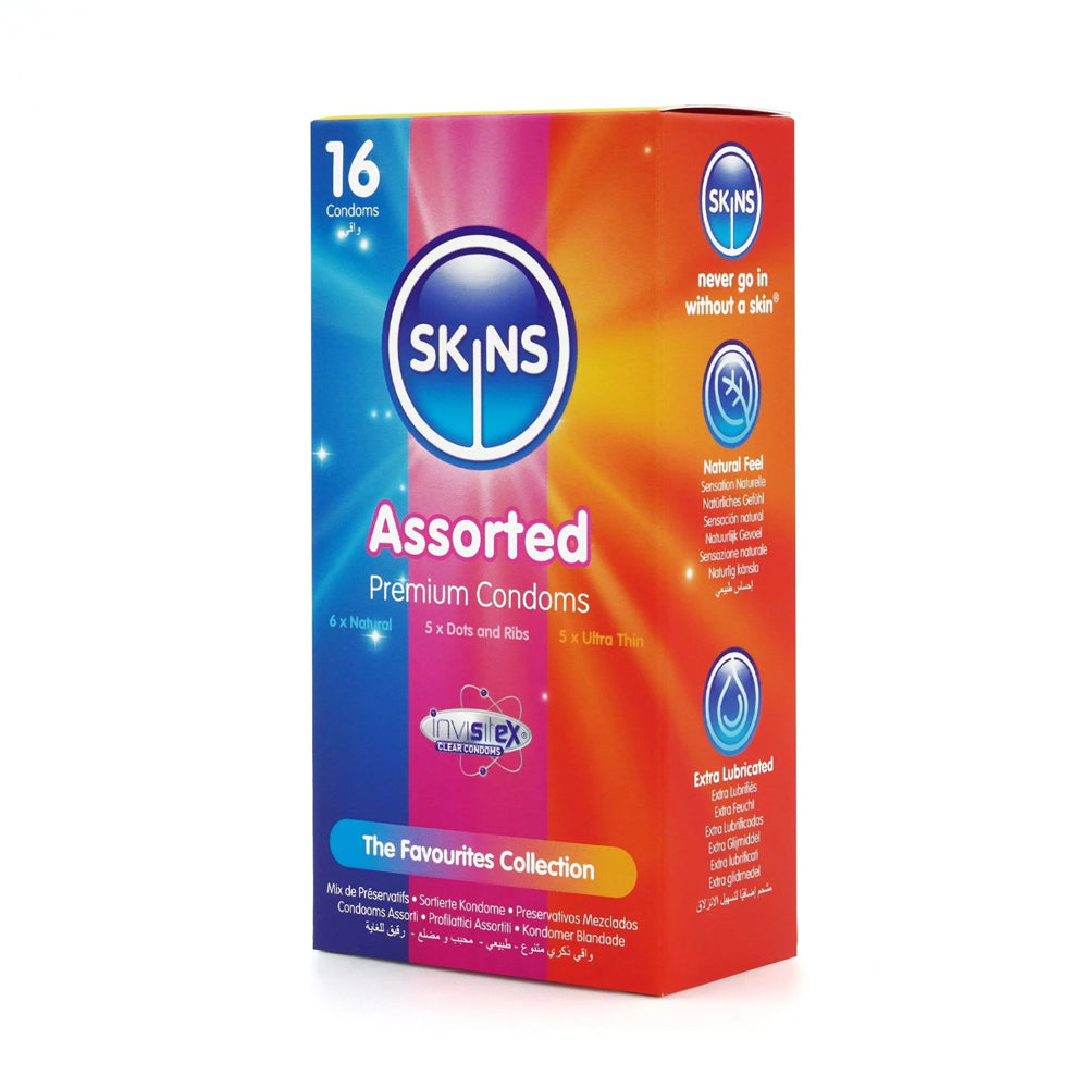 16 Skins Condoms - Mix