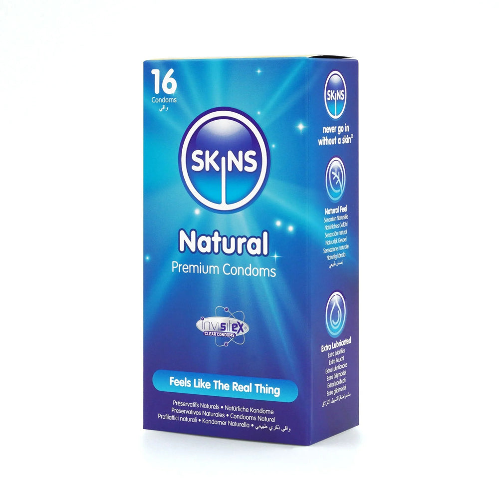 16 Skins Condoms - Natural