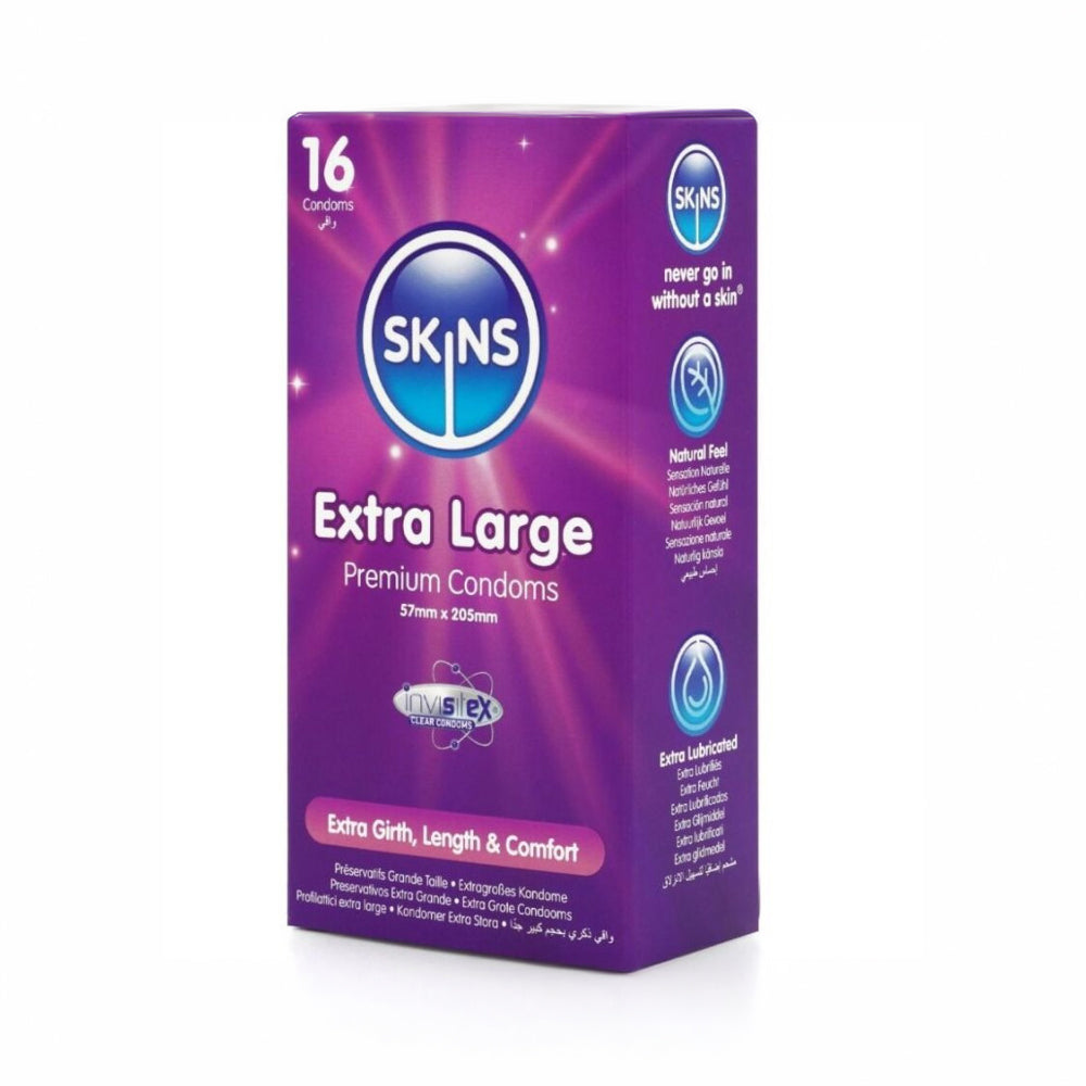 16 Skins Condoms - Plus size