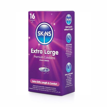 16 Skins Condoms - Plus size