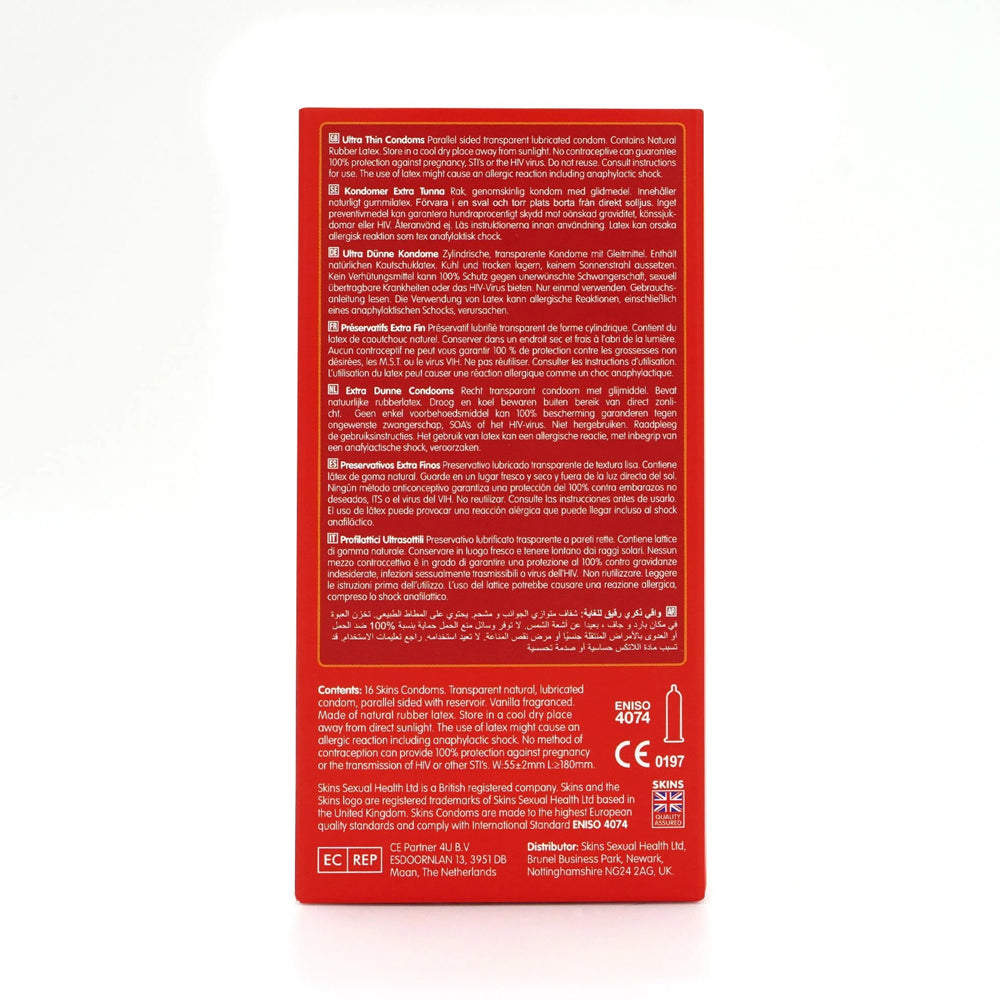 16 Skins Condoms - Extra thin
