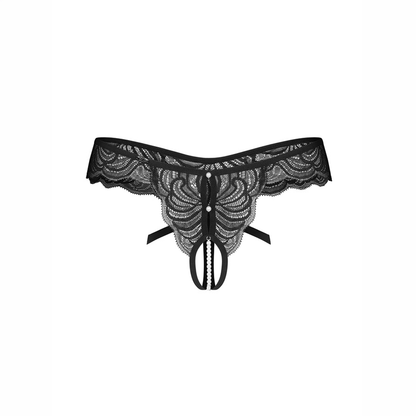 Trinise open pearl chain thong Obsessive - Trinise open pearl chain thong Obsessive