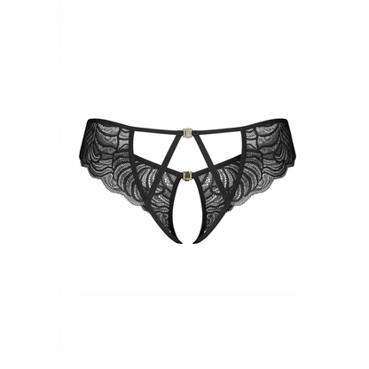 Divienne Obsessive open crotch Lace brief - Divienne Obsessive open crotch Lace brief