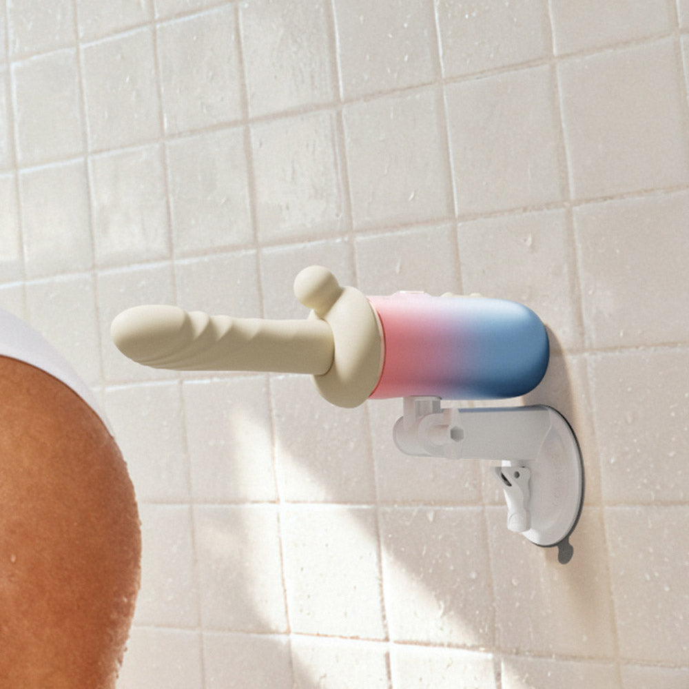Vibrierender und wärmender Dildo mit Stoßbewegung Spinel Lovense