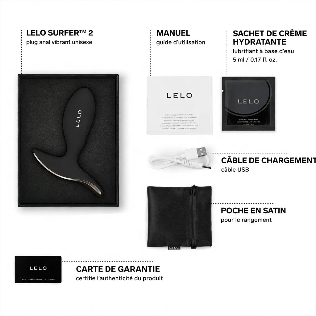 Surf 2 of Lelo  - Black