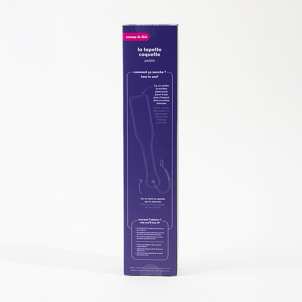 Elegantes Paddle - Silber
