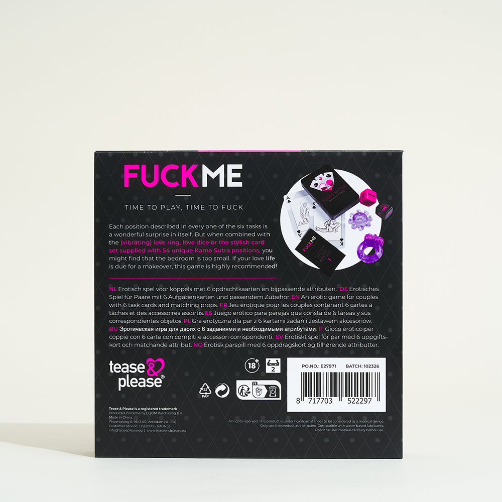 Naughty game fuck me