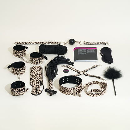 Jeu de Bondage Master & Slave - Léopard