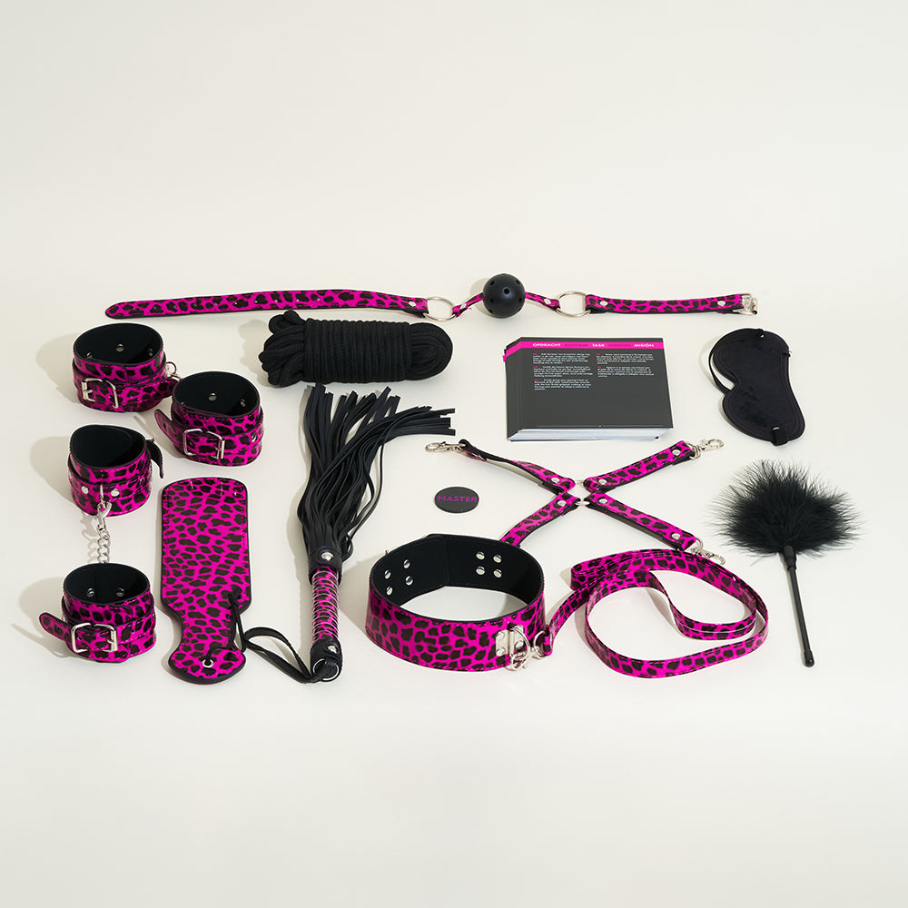 Jeu de Bondage Master & Slave - Rose