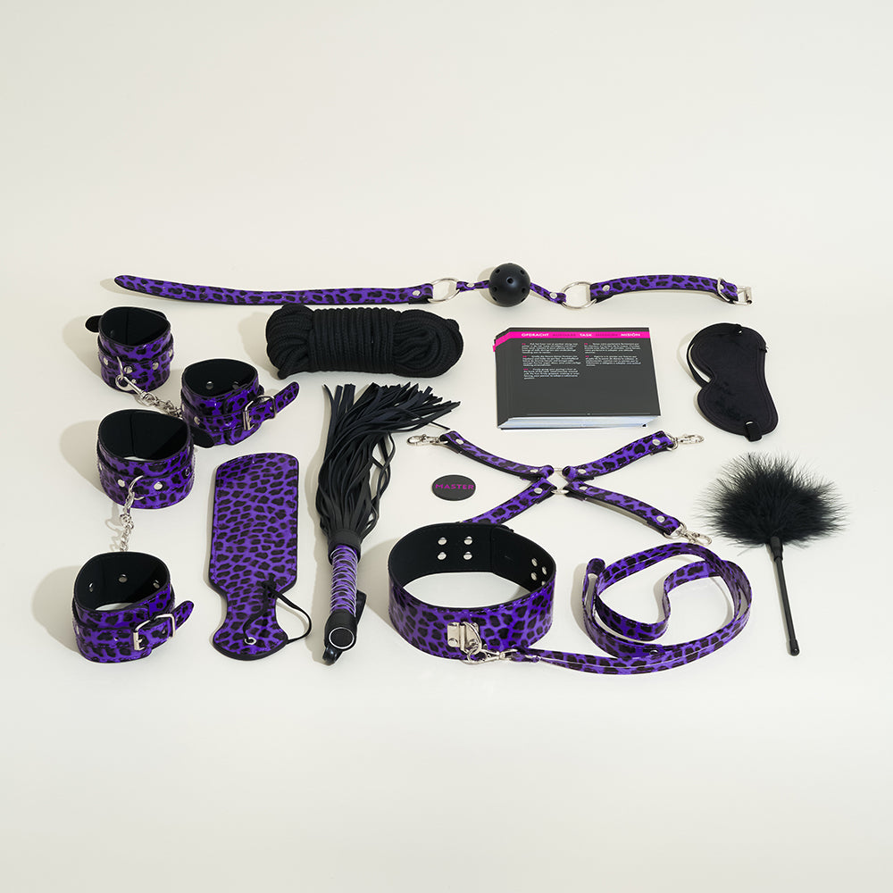 Jeu de Bondage Master & Slave - Violet