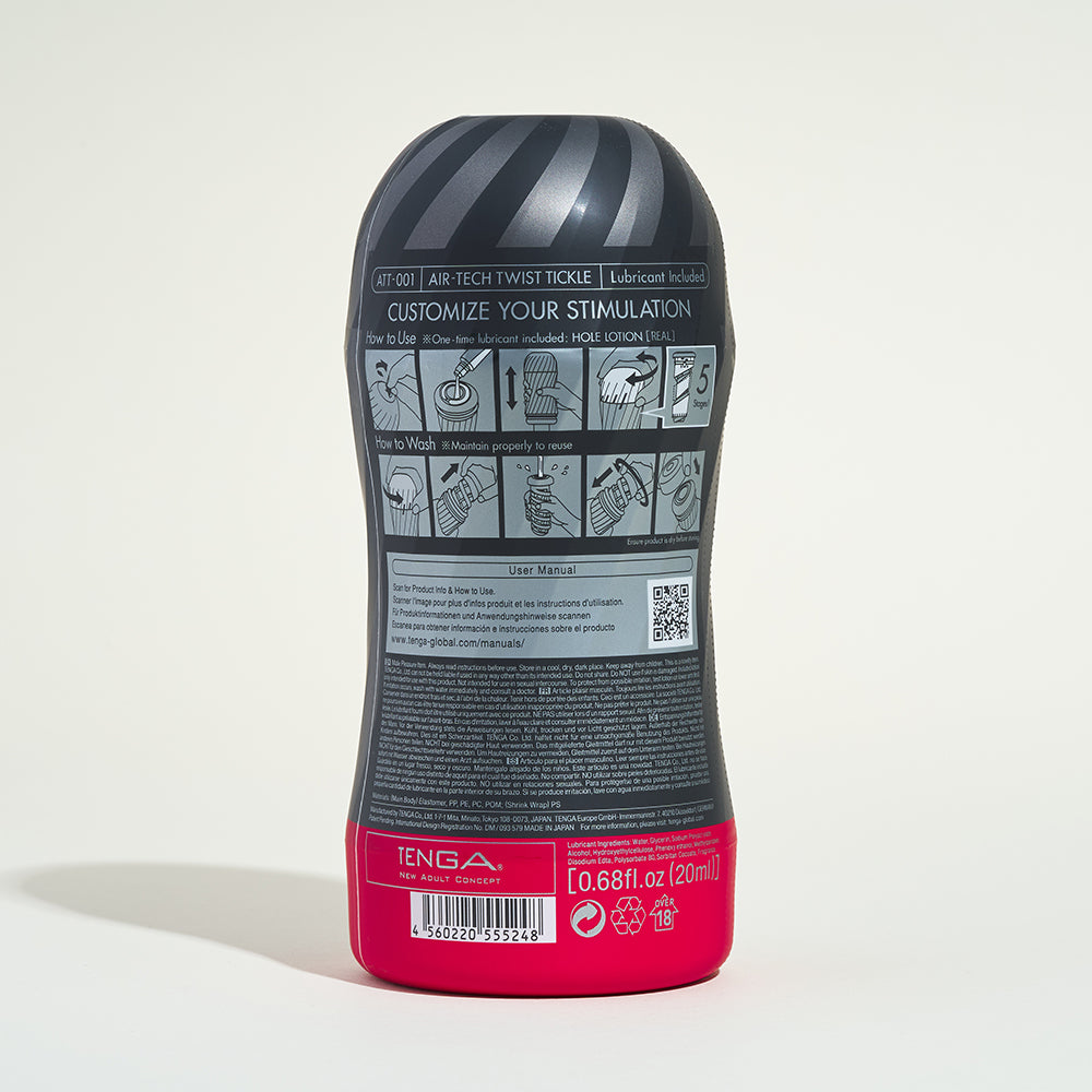 Reusable air-tech twist - Bumps