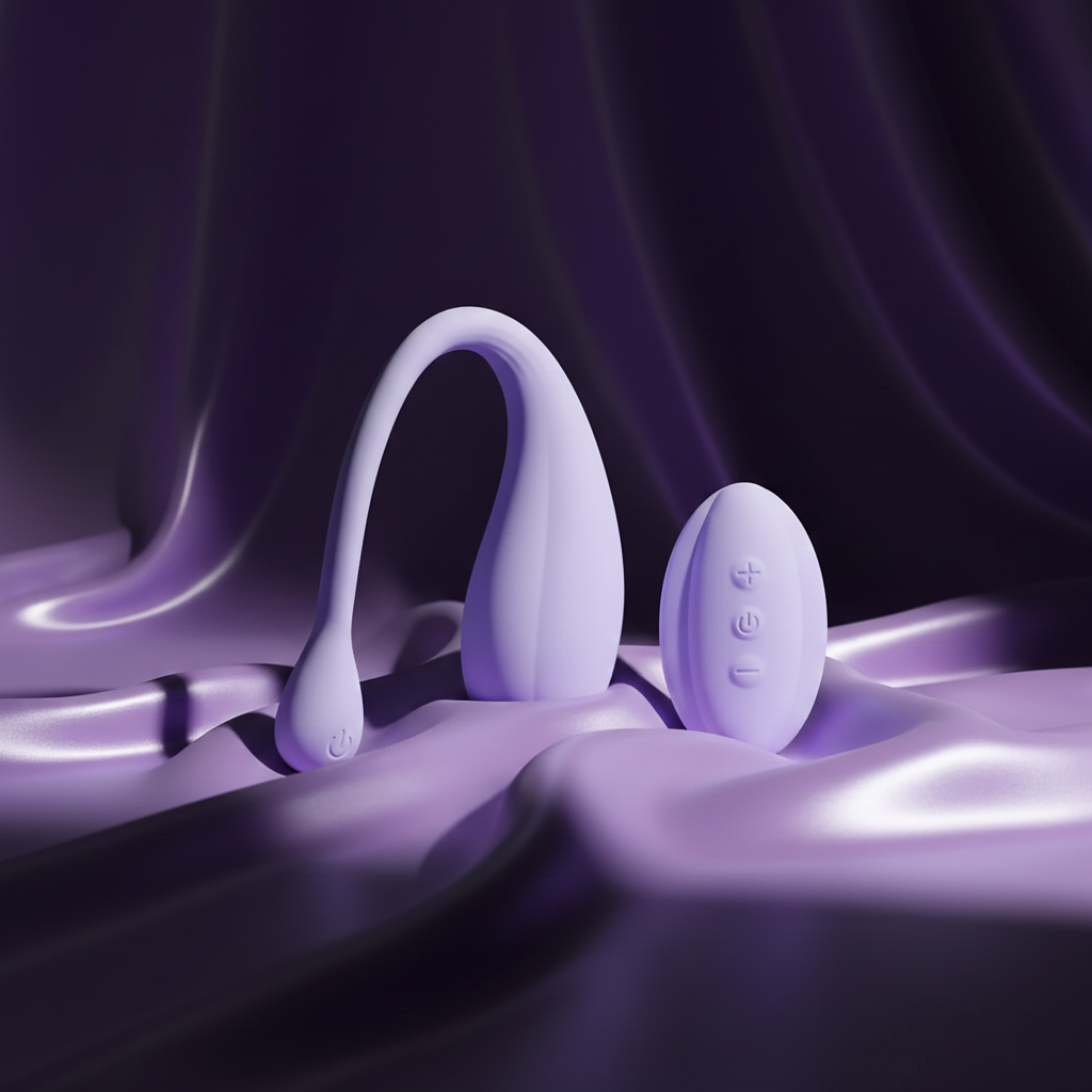 Egg Vibrating remote-controlled Tao of HYYO  - Lilac