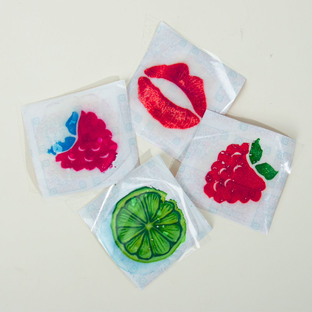 Tatouages à lécher La Fraise - Tatouages à lécher La Fraise