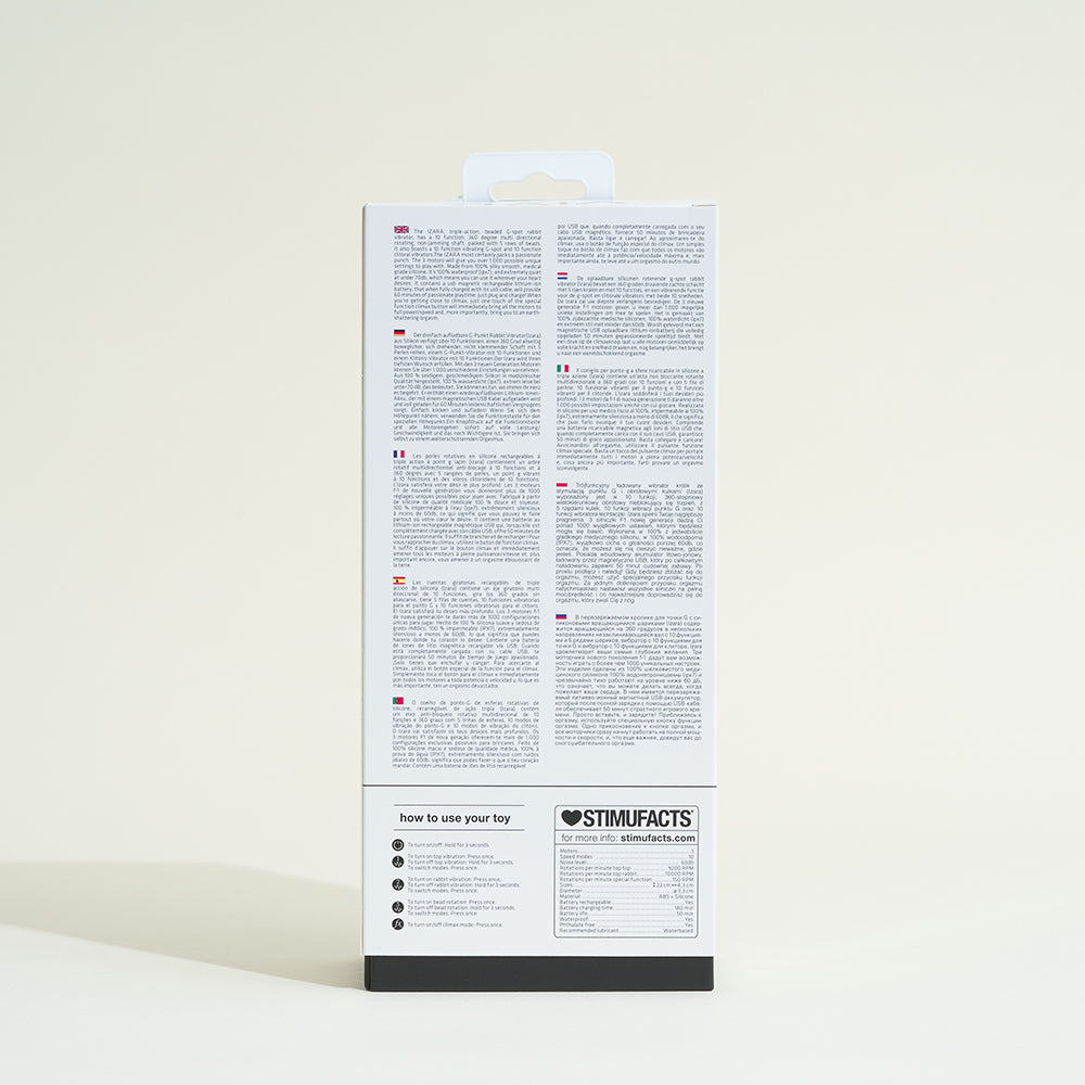 Izara of Vive Rabbit with massage balls